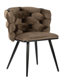 Rock Chair Velvet Bronze