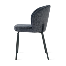 Eetkamerstoel Lio – Antraciet (Set van 2)