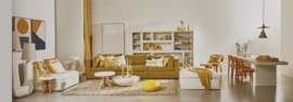 Next VERONA - rek - kalkpleister - L 90x W 40 x H 45 cm - gebroken wit