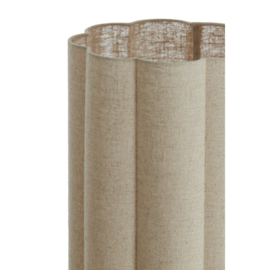 Vloerlamp Ø30x165 cm FRINGE naturel+crème