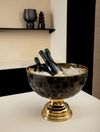 Loder Gold Horn shiny bowl natural horn mosaic tap-PTMD