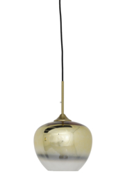 Hanglamp Ø23x18 cm MAYSON glas goud-helder+goud