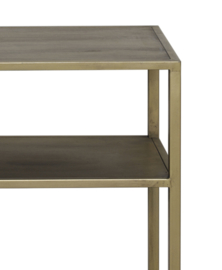 Side table 141x37x81 cm YVANA antiek goud