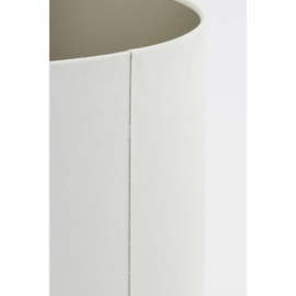 Kap cilinder 40-40-30 cm VELOURS off white