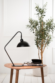 VT Wonen Bureaulamp 36x22x50 cm ORION mat zwart