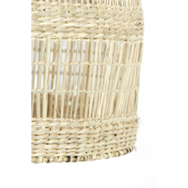 Hanglamp Ø50x57 cm SAGAR zeegras naturel