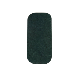 Schaal op voet 50x24x7 cm LABADE marmer groen-antiek brons