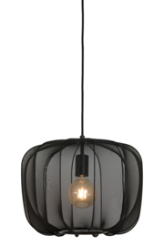 Hanglamp Ø40x30 cm PLUMERIA zwart