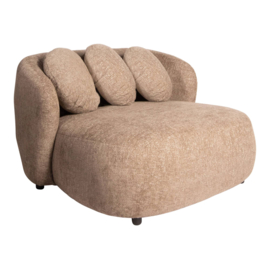 Aphrodite Taupe Loveseat