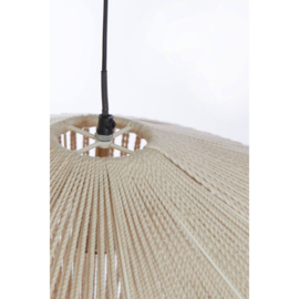 Hanglamp Ø42x32 cm FELIDA crème