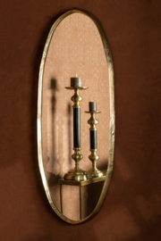 Limara Brass Mirror Ovaal