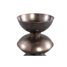 Nizze Copper big iron pot shaped round S