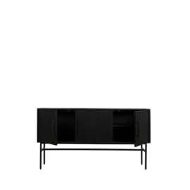 Kast 150x40x80 cm ABAGE hout zwart