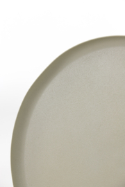Bijzettafel Ø39x52 cm MILAKI licht grijs