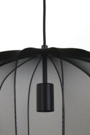 Hanglamp Ø50x37,5 cm PLUMERIA zwart