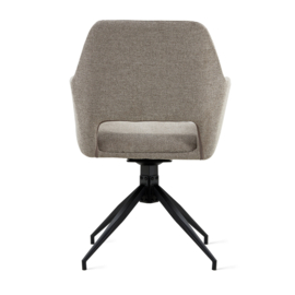 Eetkamerstoel Tess – Linnen Taupe (Set van 2)