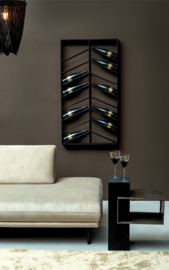 Vinno Black iron winerack - PTMD