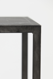 Side table 140x35x80,5 cm YLAYA antiek zwart