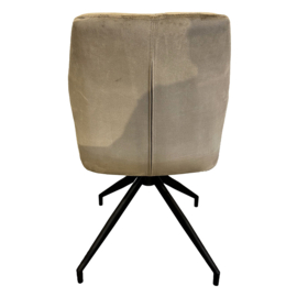 Storm Rotating Chair Sand Velvet