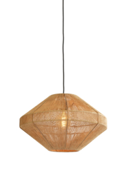 Hanglamp Ø50x31 cm MALLOW jute naturel