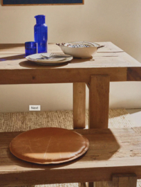 ANDALUCIA - bank - gerecycleerd hout - L 240 x W 40 x H 45 cm - naturel