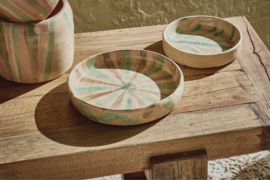ANDALUCIA - bank - gerecycleerd hout - L 120 x W 40 x H 45 cm - naturel