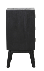 Light & Living - Kast met 3 laden 40x40x80 cm ESPITA hout zwart