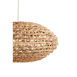 Hanglamp Ø50x23,5 cm TRIPOLI rotan naturel