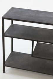 Side table 140x35x80,5 cm YLAYA antiek zwart