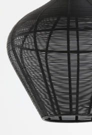 Hanglamp Ø27x29,5 cm ALVARO mat zwart