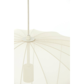Hanglamp Ø60x45 cm PLUMERIA zand