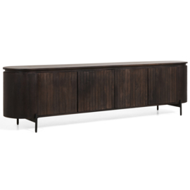 Mokka TV-Meubel Donkerbruin 210cm