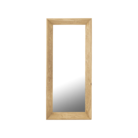 Chevar Natural oak wood mirror rectangle L