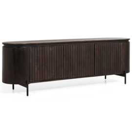 Mokka Dressoir Donkerbruin 175 cm