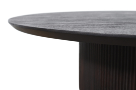 Xelle Brown dining table 150x150 cm