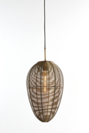 Hanglamp Ø26x41 cm YAELLE antiek brons