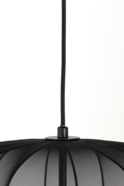 Hanglamp Ø50x37,5 cm PLUMERIA zwart
