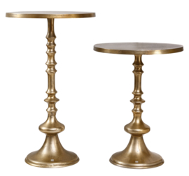 Gemma Champagne alu sidetable round L