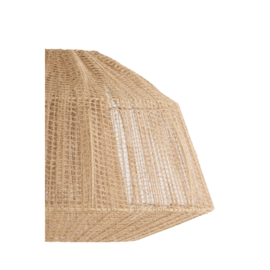 Hanglamp Ø50x31 cm MACUL jute naturel