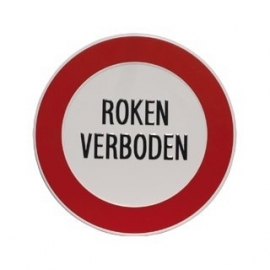 Aluminium Roken verboden