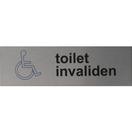 RVS standaard artnr.rp014 toilet invaliden