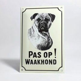 Waakhond Emaille