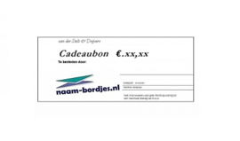 Cadeaubonnen