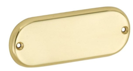 Naambord messing 12x4.5cm