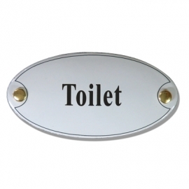 Emaille standaard Toilet