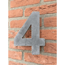 Betonnen cijfers combinatie 20x3cm