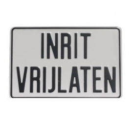 inrit vrijlaten