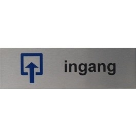 RVS standaard artnr.rp007 ingang