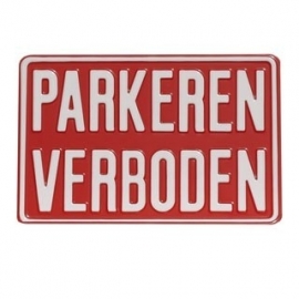 Parkeren verboden