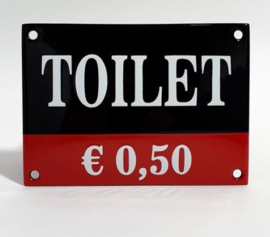 Emaille Toilet bord € 0,50